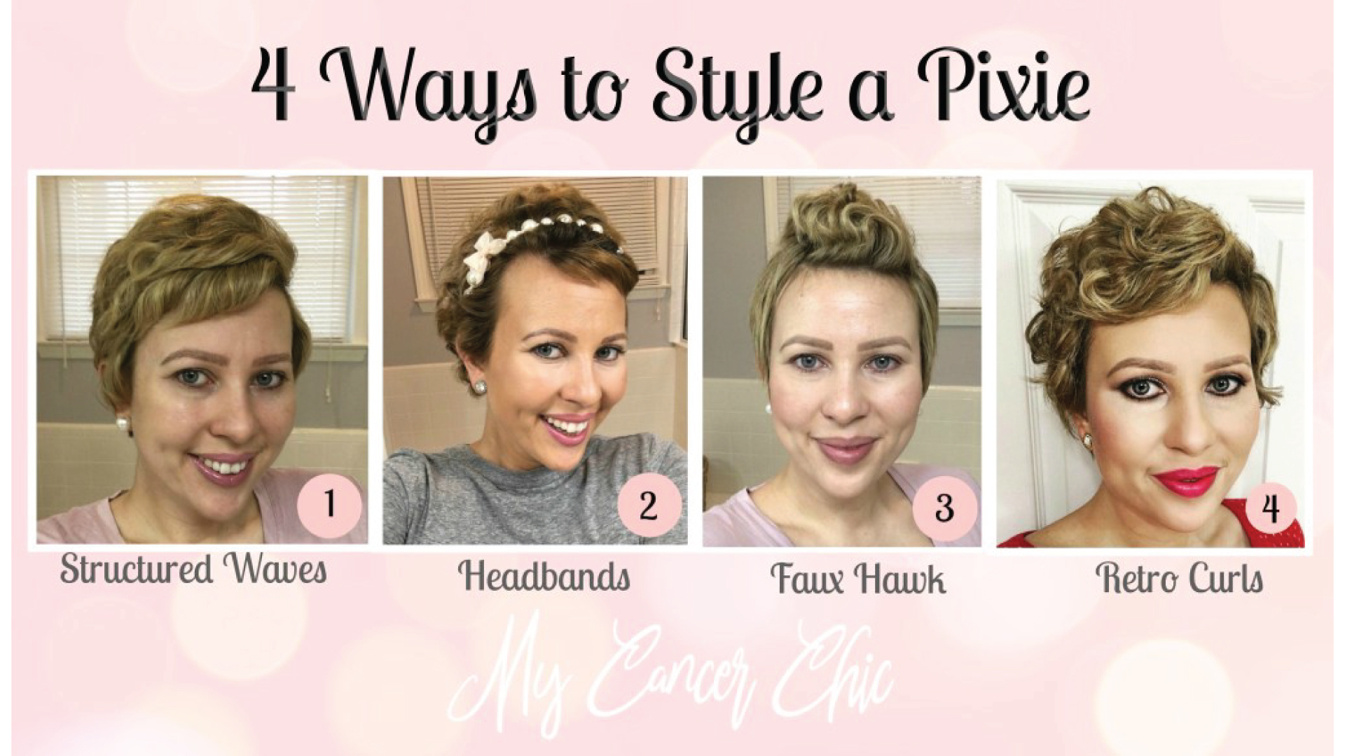 4 ways to style a pixie cut - lacuna loft